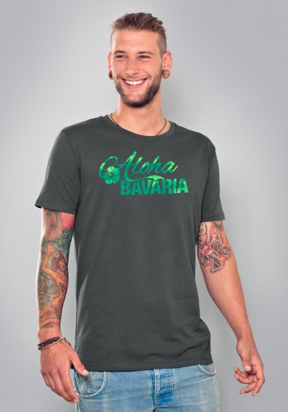 Bayerisches Shirt Männer Palmleaf von Aloha BAVARIA