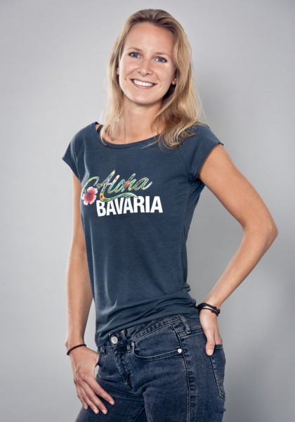 Bayerisches Shirt Frauen Tropical Girl von Aloha BAVARIA