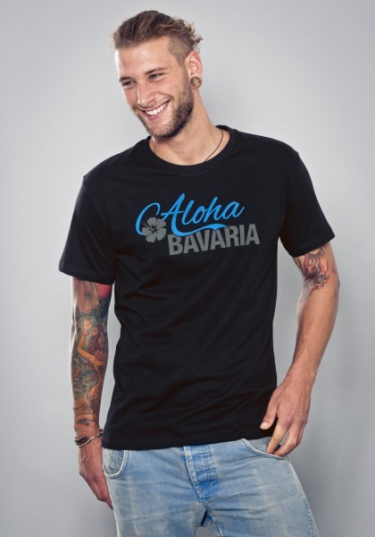 Bayerisches Shirt Männer Aloha BAVARIA