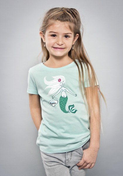 Bayerisches Shirt Mädchen Meerjungfrau von Aloha BAVARIA