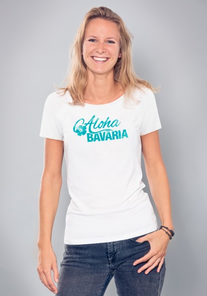 Bayerisches Shirt Frauen Palmleaf von Aloha BAVARIA 